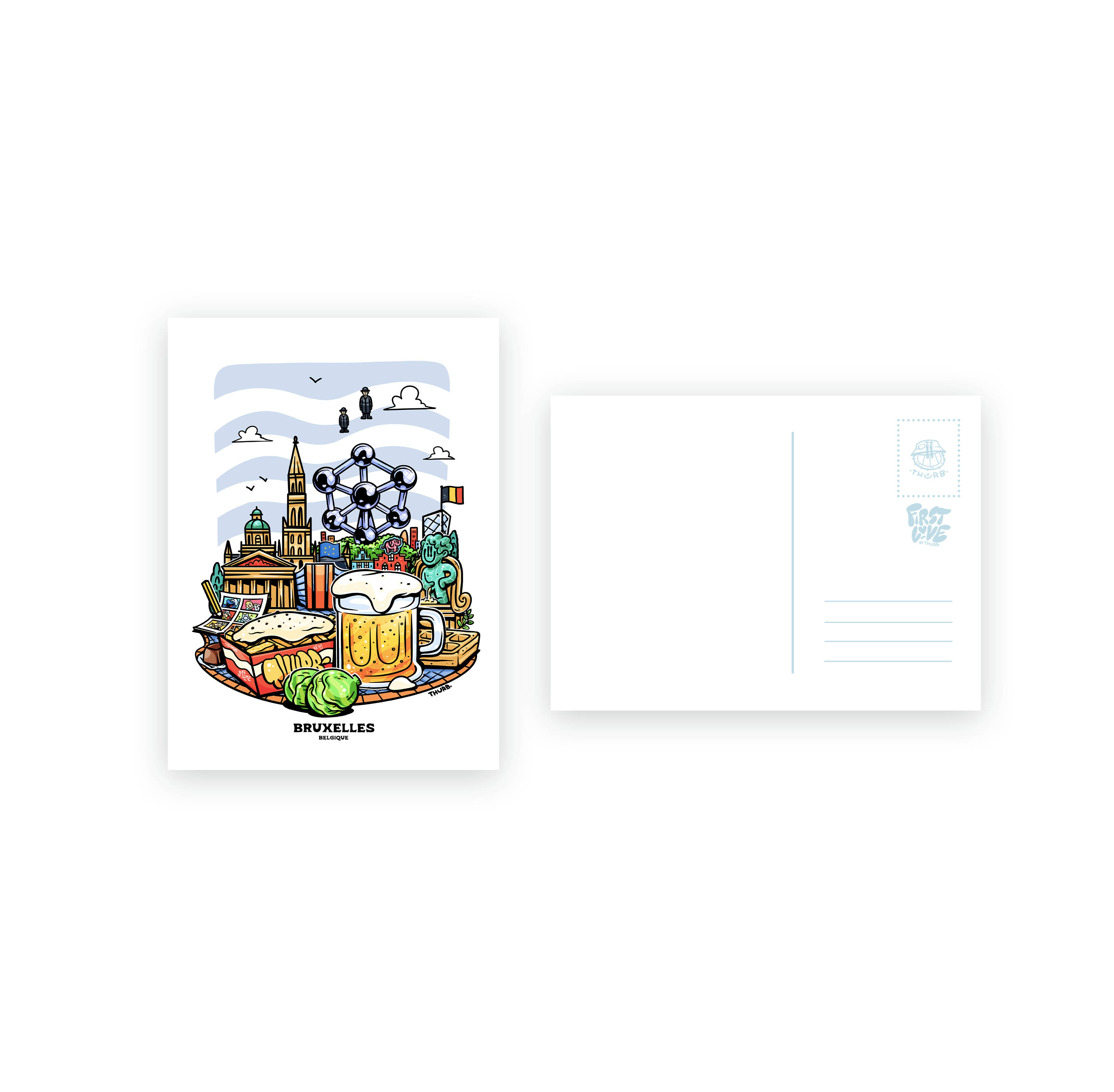 CARTE POSTALE - BRUXELLES