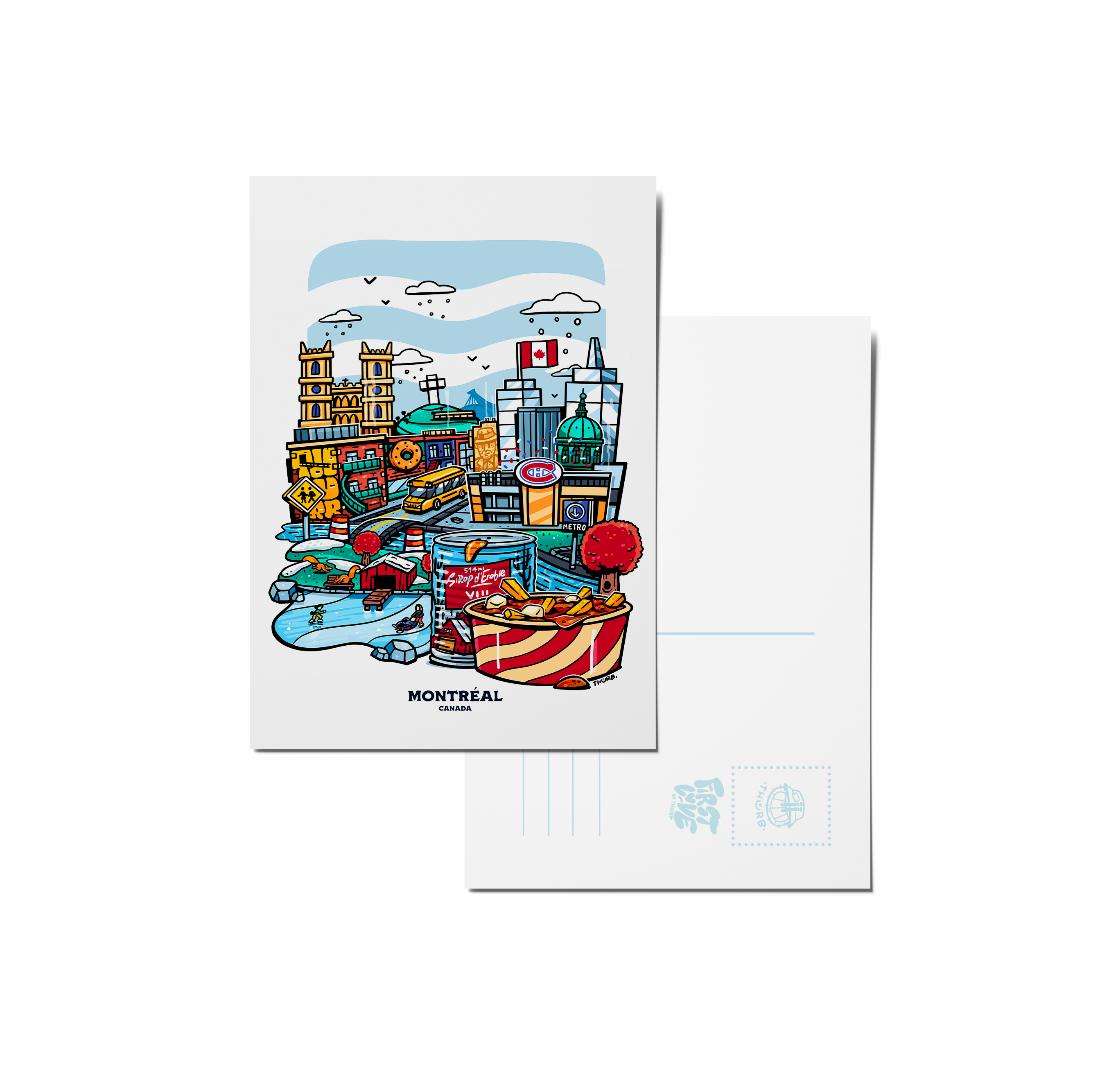 CARTE POSTALE - MONTRÉAL
