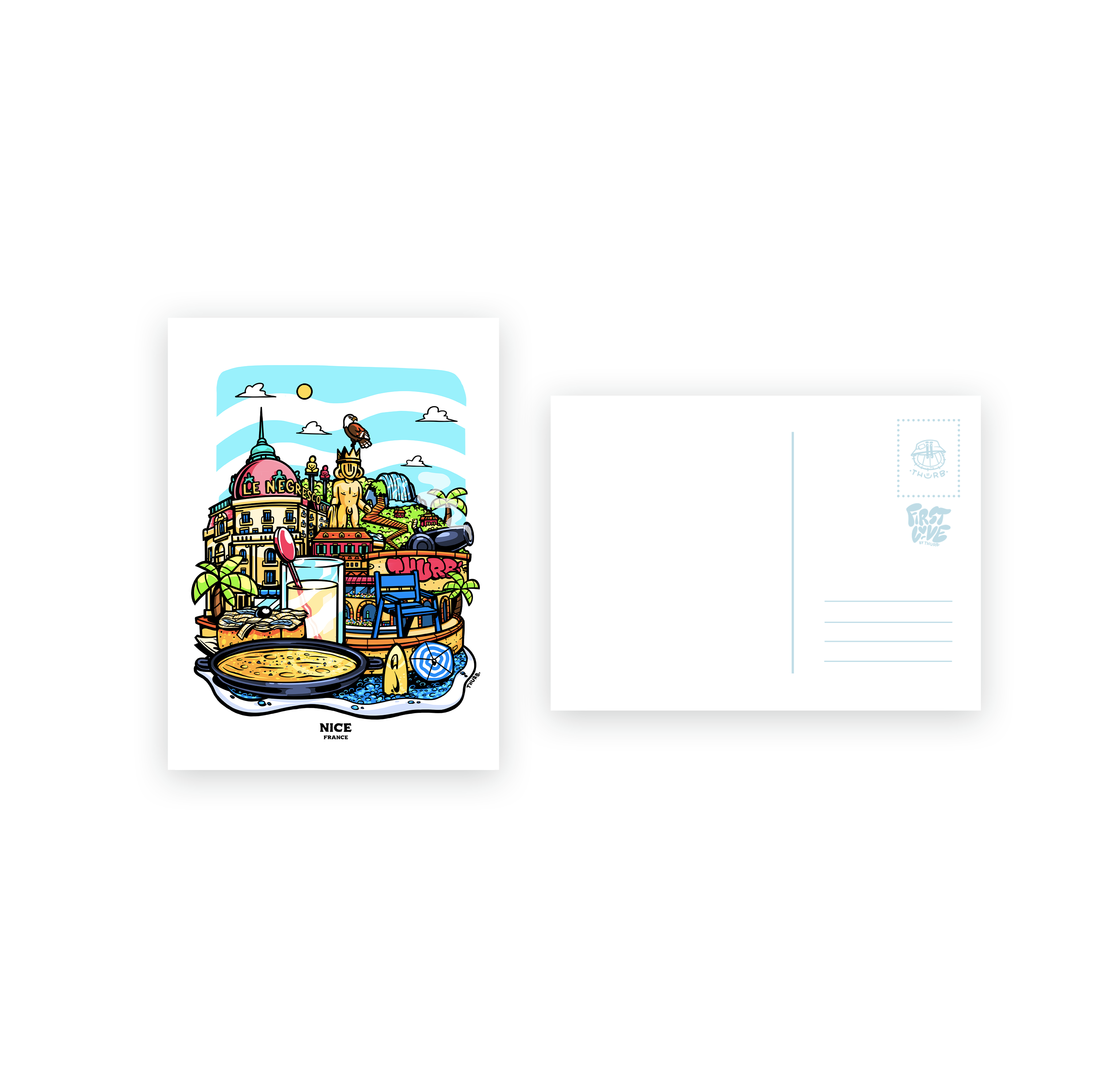 CARTE POSTALE - NICE