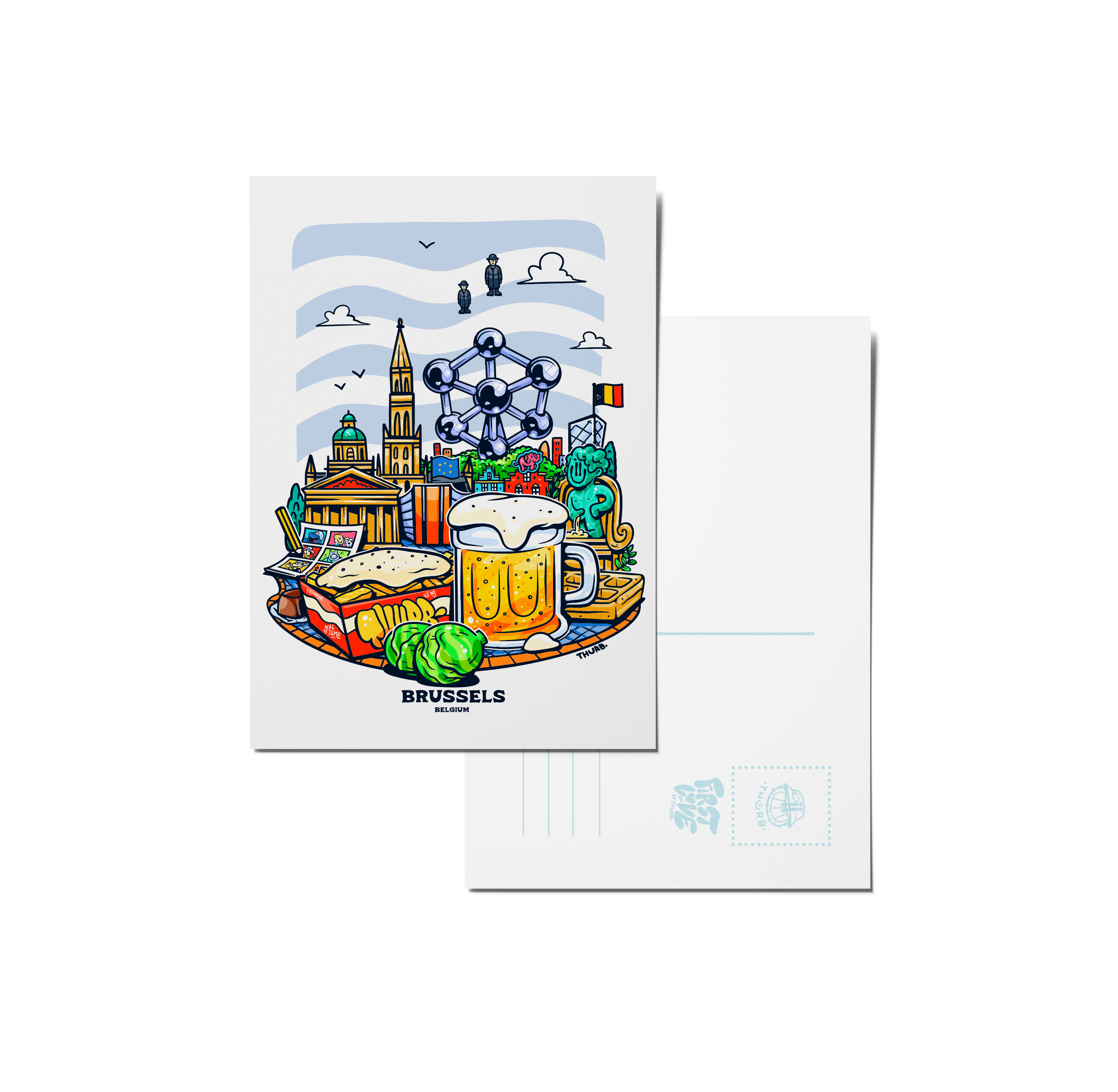 CARTE POSTALE - BRUXELLES