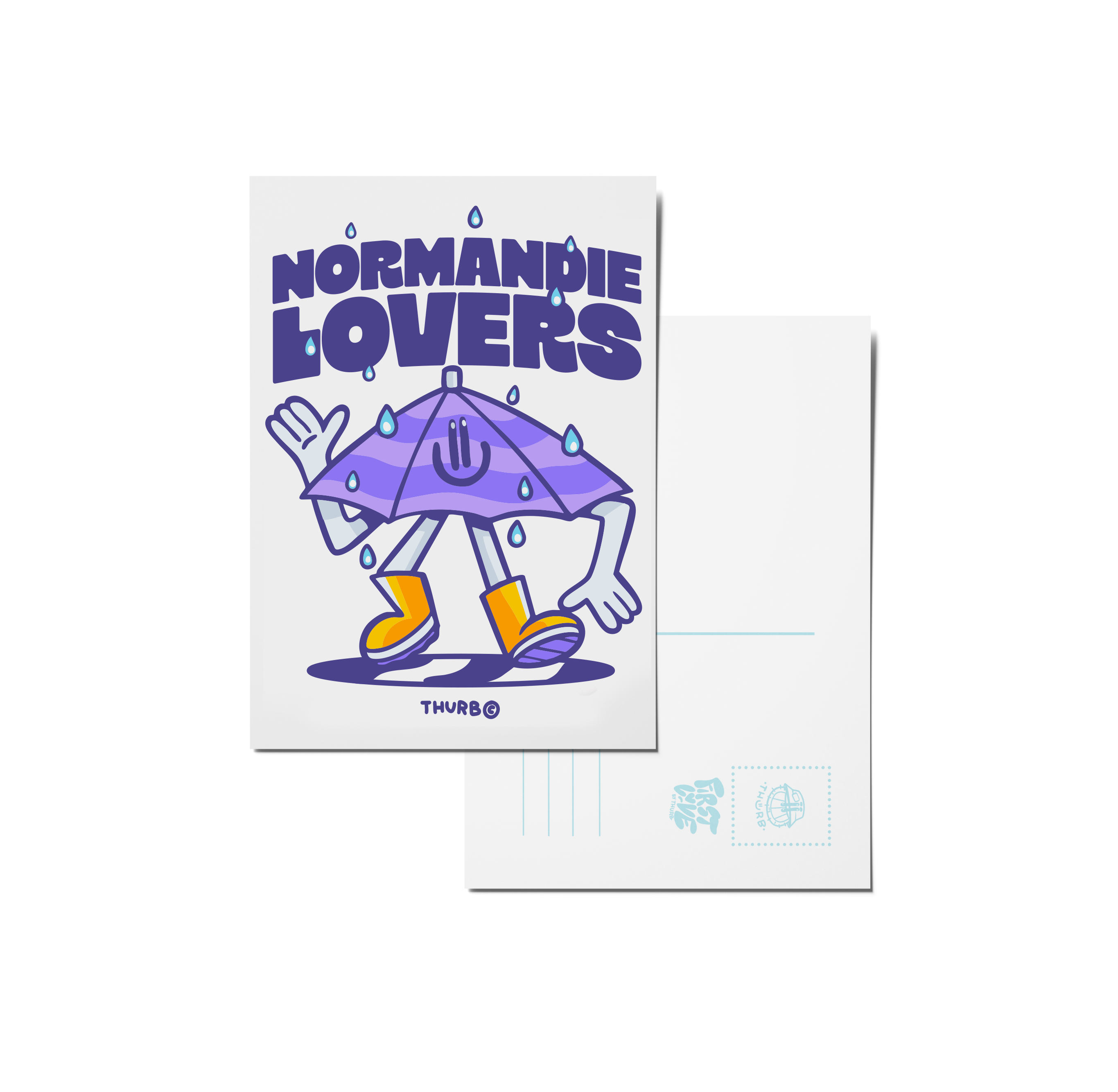 CARTE POSTALE - NORMANDIE LOVERS - EDITION 2