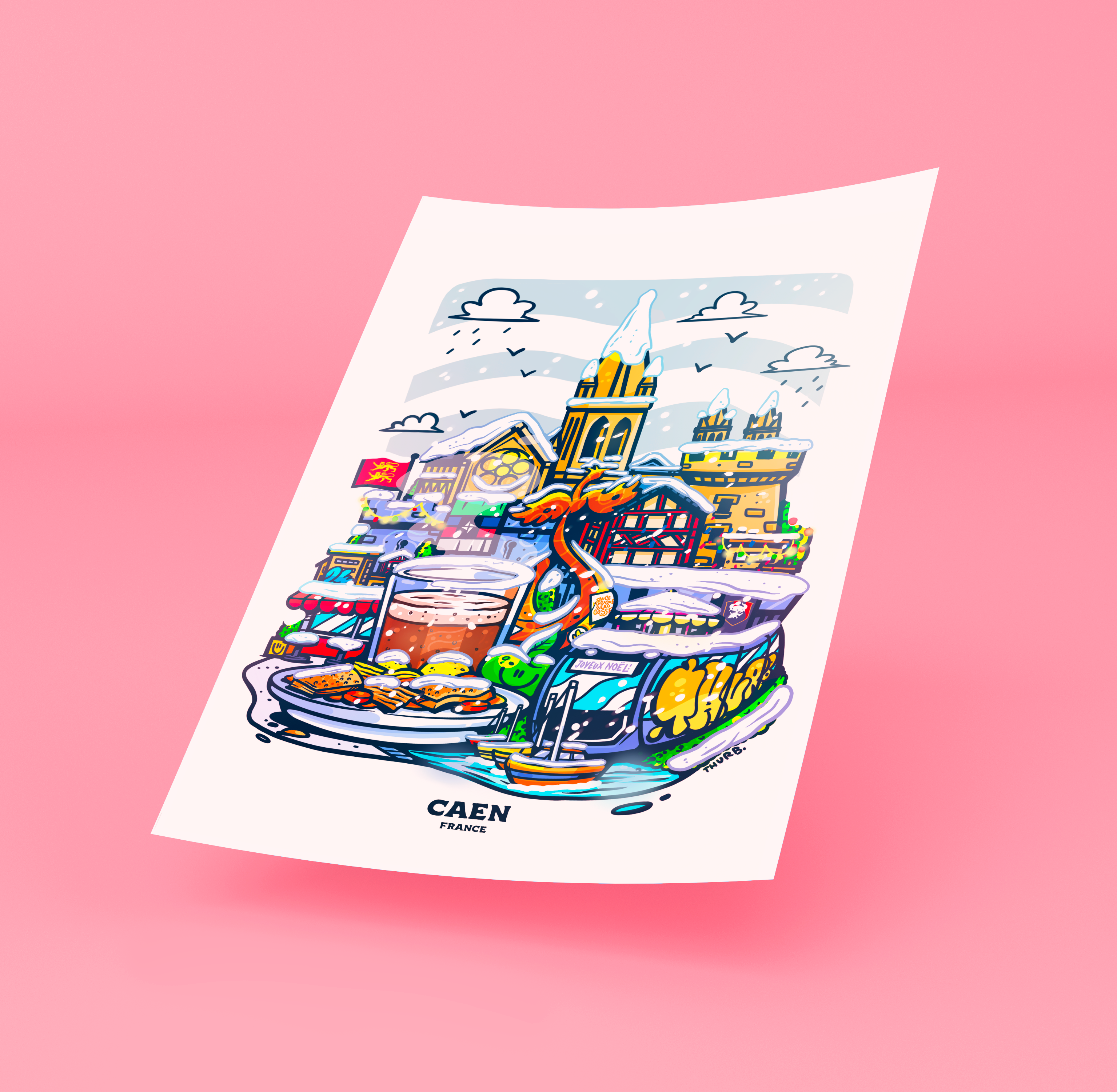 FIRSTLOVE - CAEN SOUS LA NEIGE